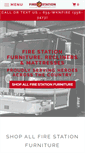 Mobile Screenshot of firestationfurniture.com